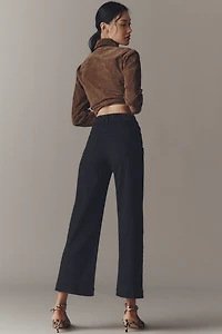 PAIGE Anessa High-Rise Crop Wide-Leg Jeans