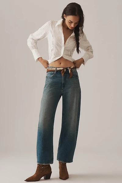 PAIGE Arellia Ankle High-Rise Taper Jeans