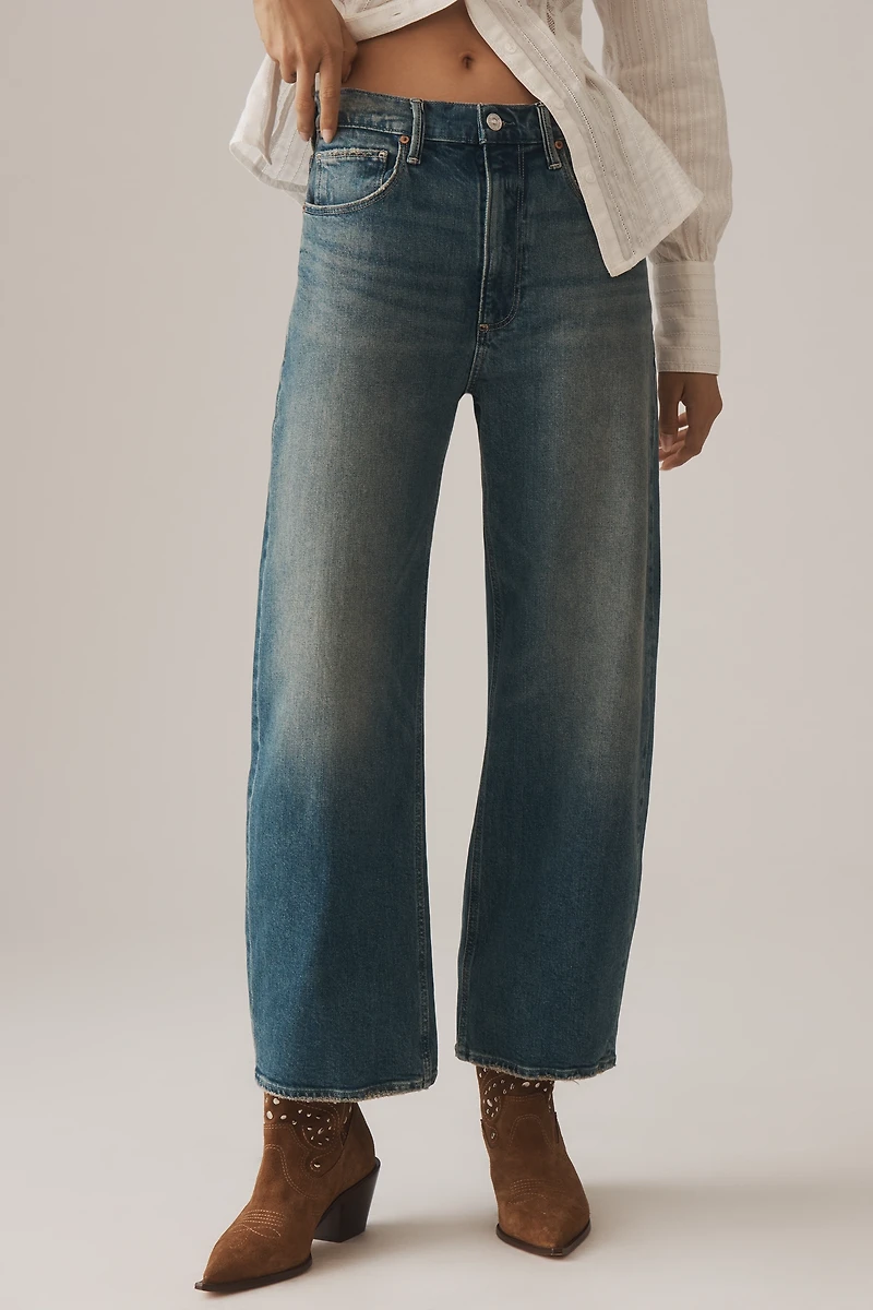 PAIGE Arellia Ankle High-Rise Taper Jeans