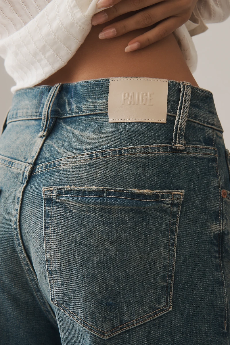 PAIGE Arellia Ankle High-Rise Taper Jeans