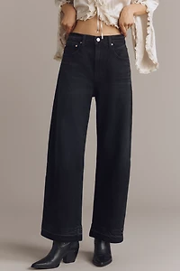 PAIGE Arellia Ankle Undone High-Rise Barrel Jeans