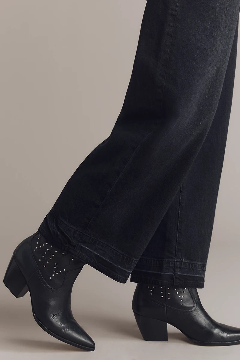 PAIGE Arellia Ankle Undone High-Rise Barrel Jeans