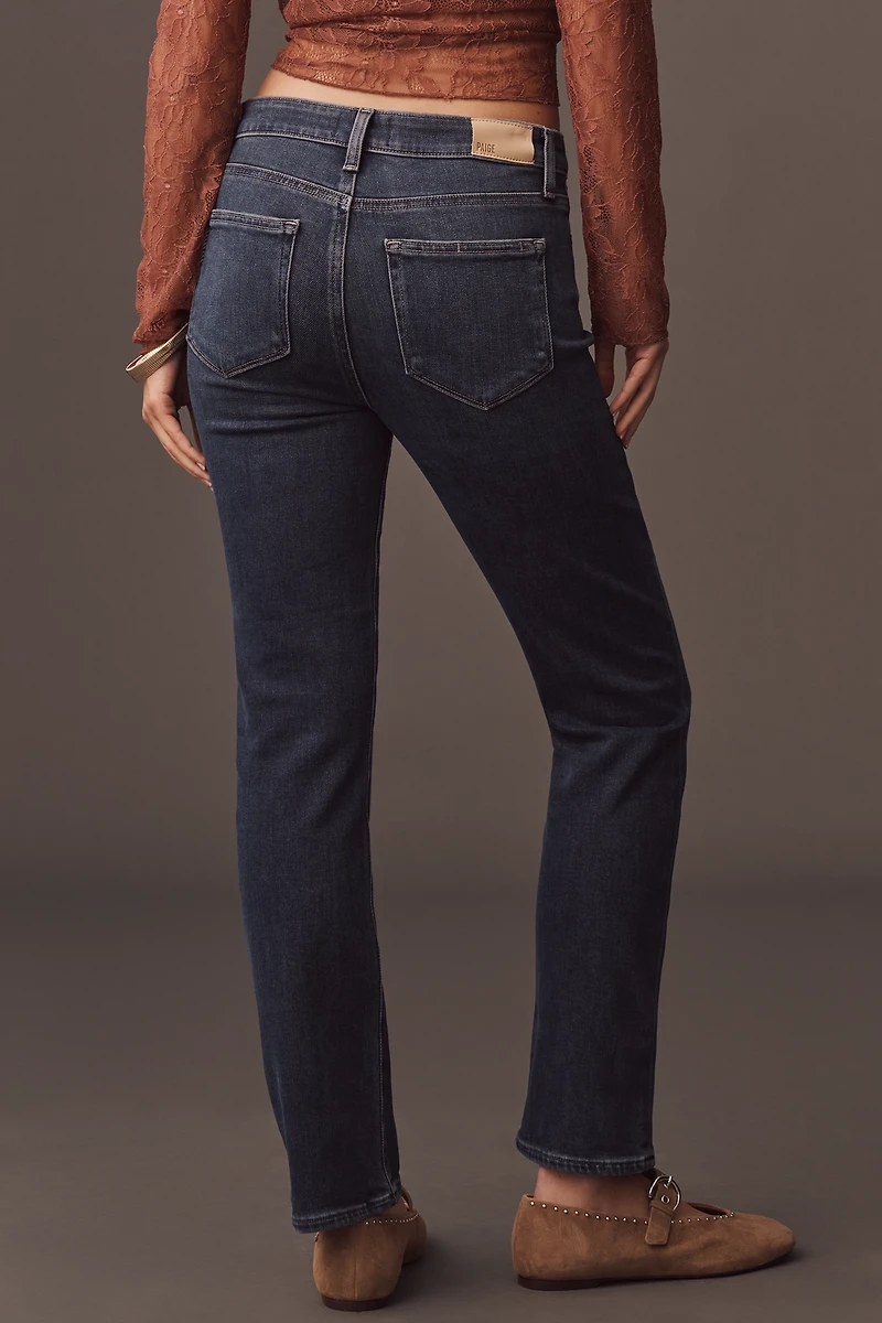 PAIGE Cindy High-Rise Straight-Leg Jeans