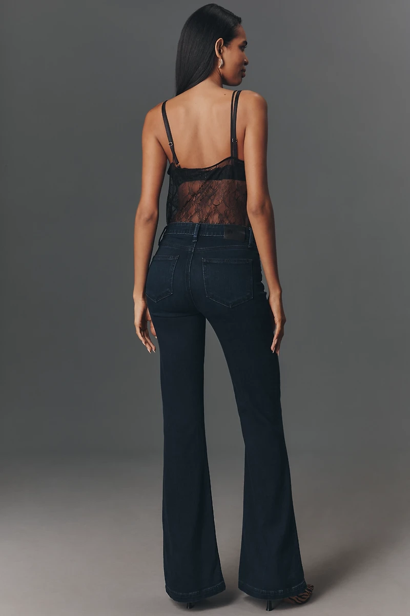 PAIGE Genevieve High-Rise Flare Jeans