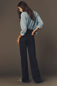 PAIGE Sasha High-Rise Wide-Leg Jeans