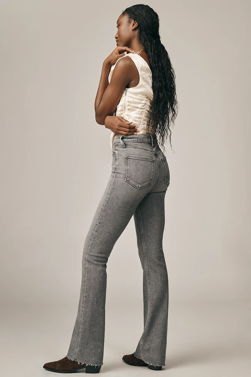 PAIGE Laurel Canyon 32" High-Rise Flare Jeans