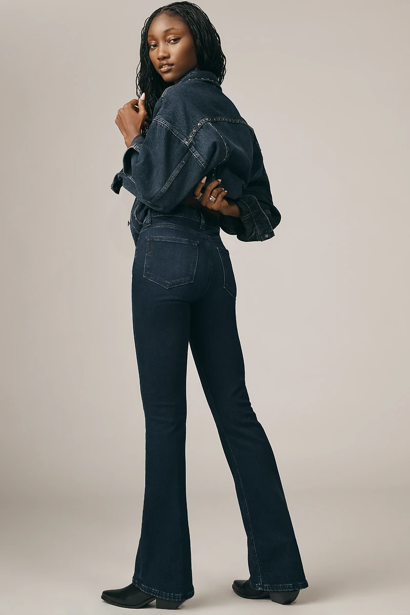 PAIGE Manhattan High-Rise Bootcut Jeans