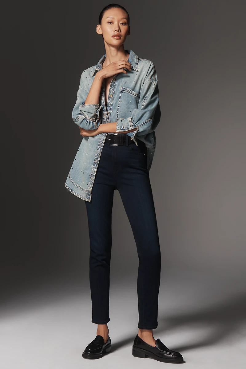 PAIGE Gemma High-Rise Skinny Jeans