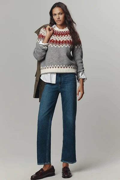 PAIGE Anessa High-Rise Straight Jeans