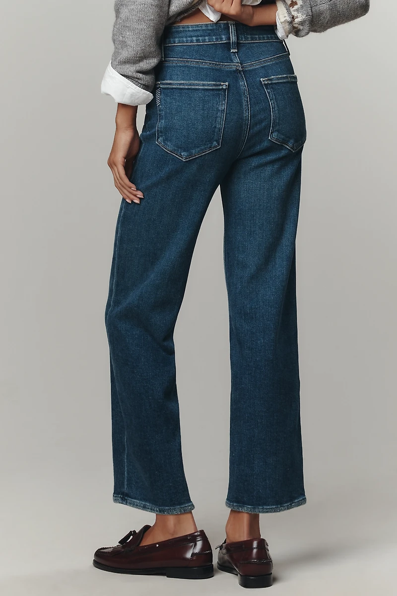 PAIGE Anessa High-Rise Straight Jeans