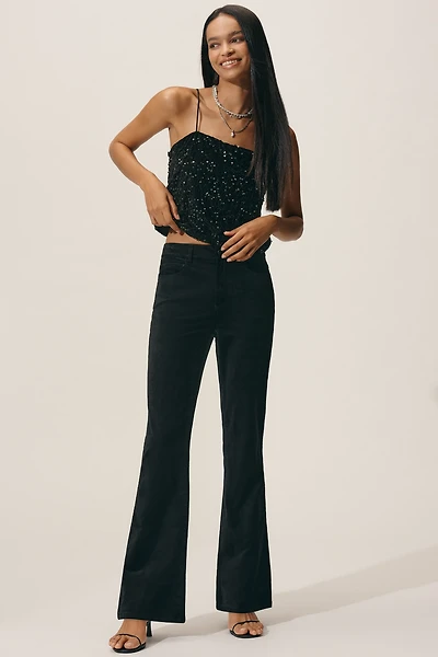 PAIGE Laurel Canyon 32" High-Rise Flare Jeans