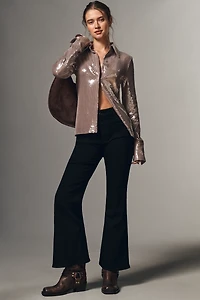 PAIGE Marlow Skimmer High-Rise Wide-Leg Jeans