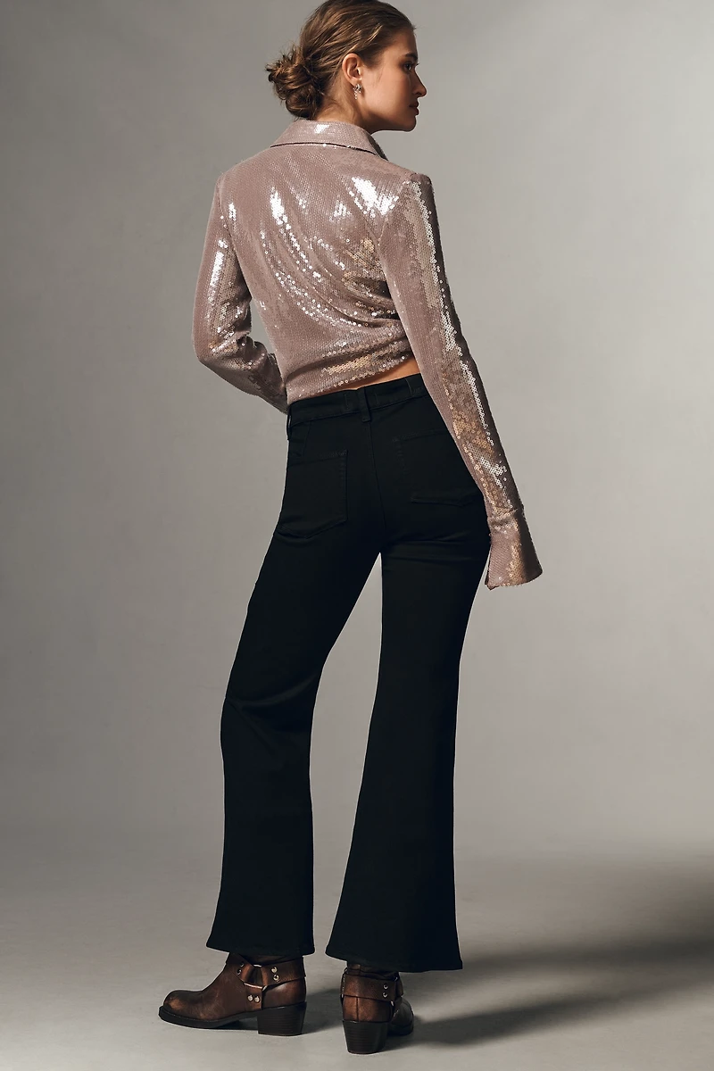 PAIGE Marlow Skimmer High-Rise Wide-Leg Jeans