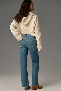PAIGE Anessa High-Rise Straight-Leg Jeans