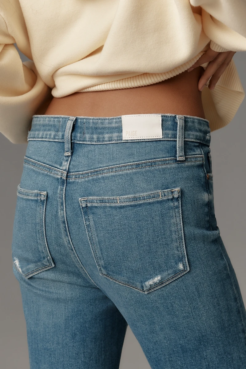 PAIGE Anessa High-Rise Straight-Leg Jeans