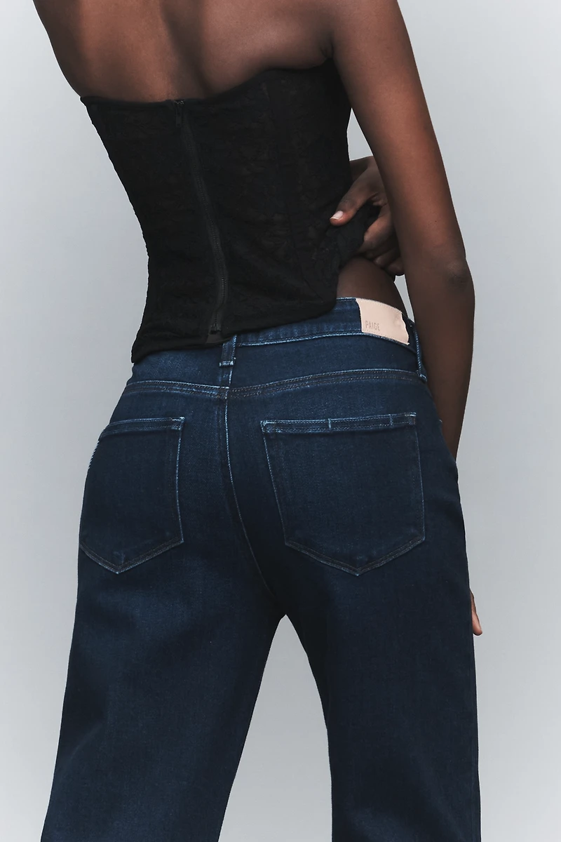 PAIGE Mason High-Rise Straight-Leg Jeans