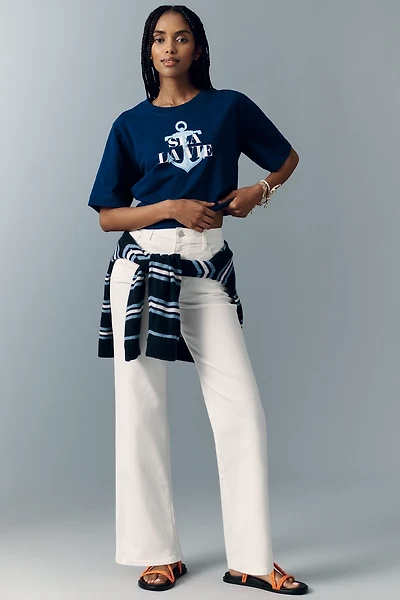 PAIGE Anessa High-Rise Straight-Leg Jeans
