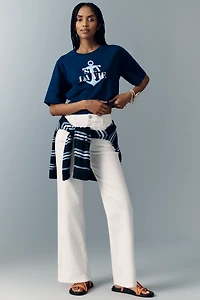 PAIGE Anessa High-Rise Straight-Leg Jeans