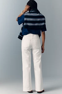 PAIGE Anessa High-Rise Straight-Leg Jeans