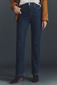 PAIGE Stevie High-Rise Straight-Leg Jeans