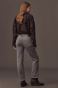 PAIGE Mason High-Rise Straight-Leg Jeans