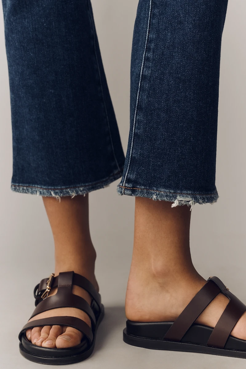 PAIGE Mason High-Rise Crop Bootleg Jeans