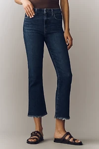 PAIGE Mason High-Rise Crop Bootleg Jeans