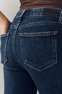 PAIGE Mason High-Rise Crop Bootleg Jeans