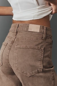 PAIGE Anessa Straight High-Rise Straight-Leg Ankle Jeans