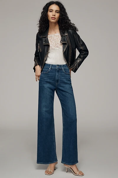 PAIGE Anessa High-Rise Wide-Leg Jeans