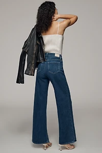 PAIGE Anessa 31 High-Rise Wide-Leg Jeans