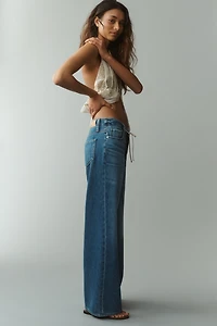PAIGE Zoey 31 Tie High-Rise Wide-Leg Jeans