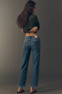 PAIGE Mason Ankle High-Rise Straight-Leg Jeans