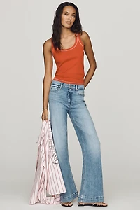 PAIGE Leenah 32" High-Rise Wide-Leg Jeans