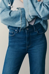 PAIGE Laurel Canyon 32" High-Rise Bootleg Jeans