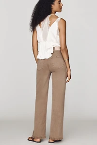 PAIGE Anessa 31" High-Rise Wide-Leg Jeans