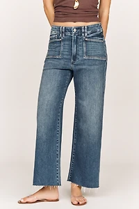 PAIGE Anessa Set High-Rise Crop Jeans