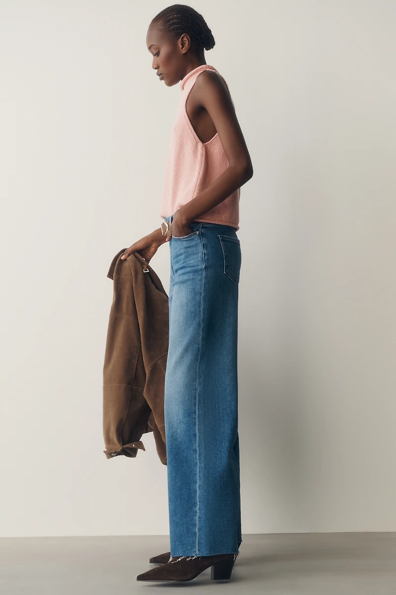 PAIGE Anessa 31" High-Rise Wide-Leg Jeans