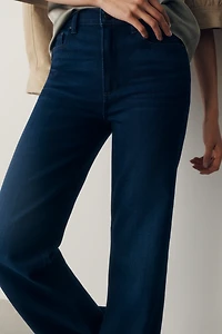 PAIGE Leenah 32" Mid-Rise Flared Jeans