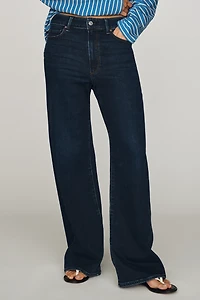 PAIGE Anessa High-Rise Wide-Leg Jeans