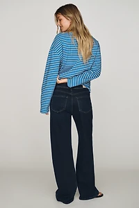 PAIGE Anessa High-Rise Wide-Leg Jeans