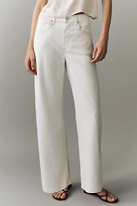 PAIGE Arellia Skimmer High-Rise Tapered Jeans