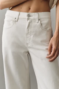 PAIGE Arellia Skimmer High-Rise Tapered Jeans