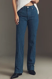 Wrangler Wrancer High-Rise Straight-Leg Jeans