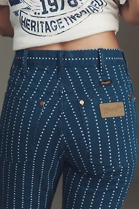 Wrangler Wrancer High-Rise Straight-Leg Jeans