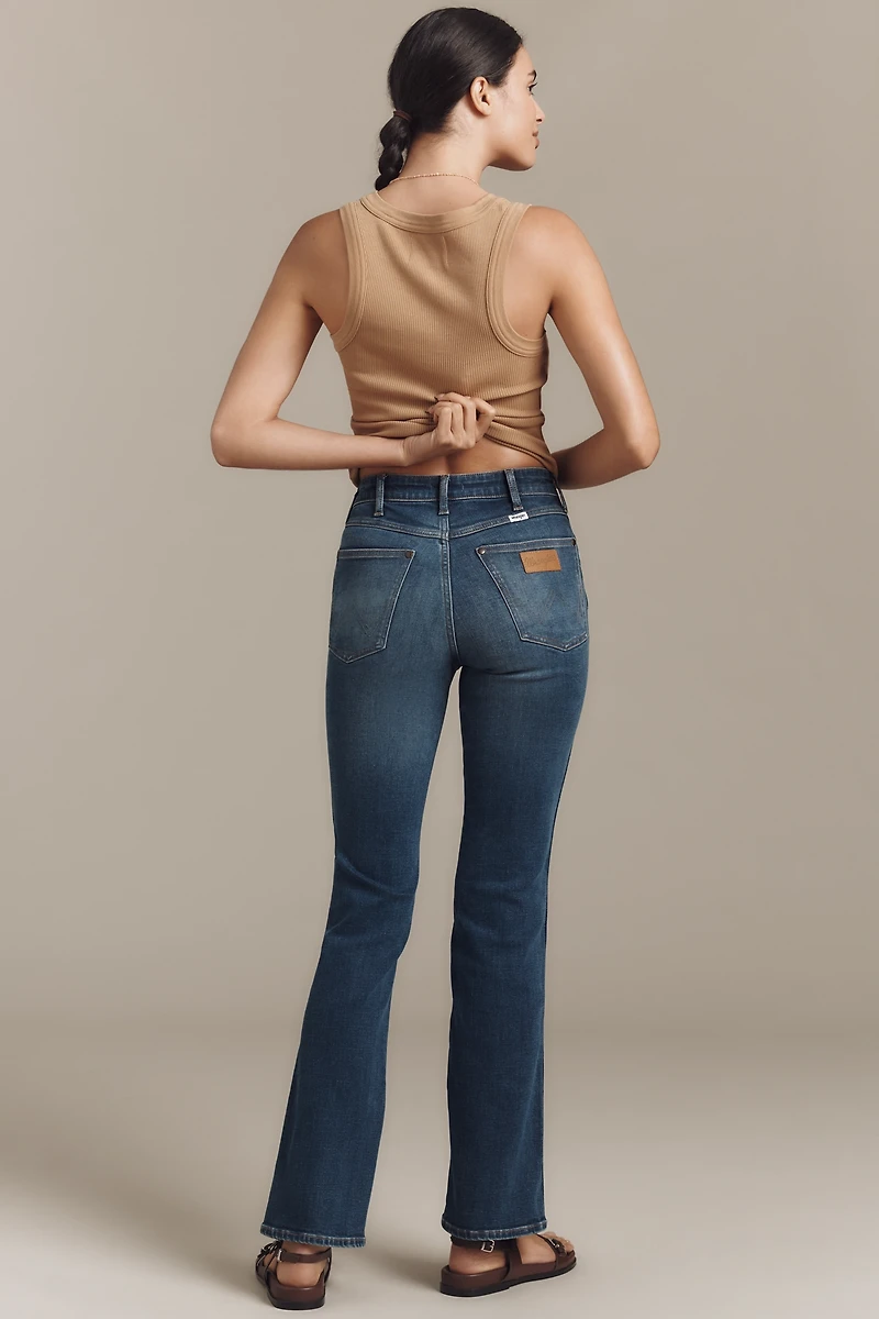 Wrangler High-Rise Bootcut Jeans