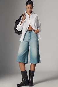 Wrangler High-Rise Culotte Jeans
