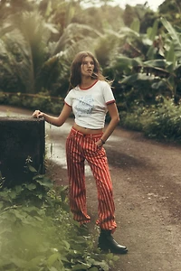 Wrangler Cotton Wrancher High-Rise Straight Leg Jeans