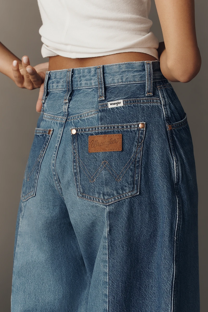 Wrangler Cowboy High-Rise Barrel Jeans