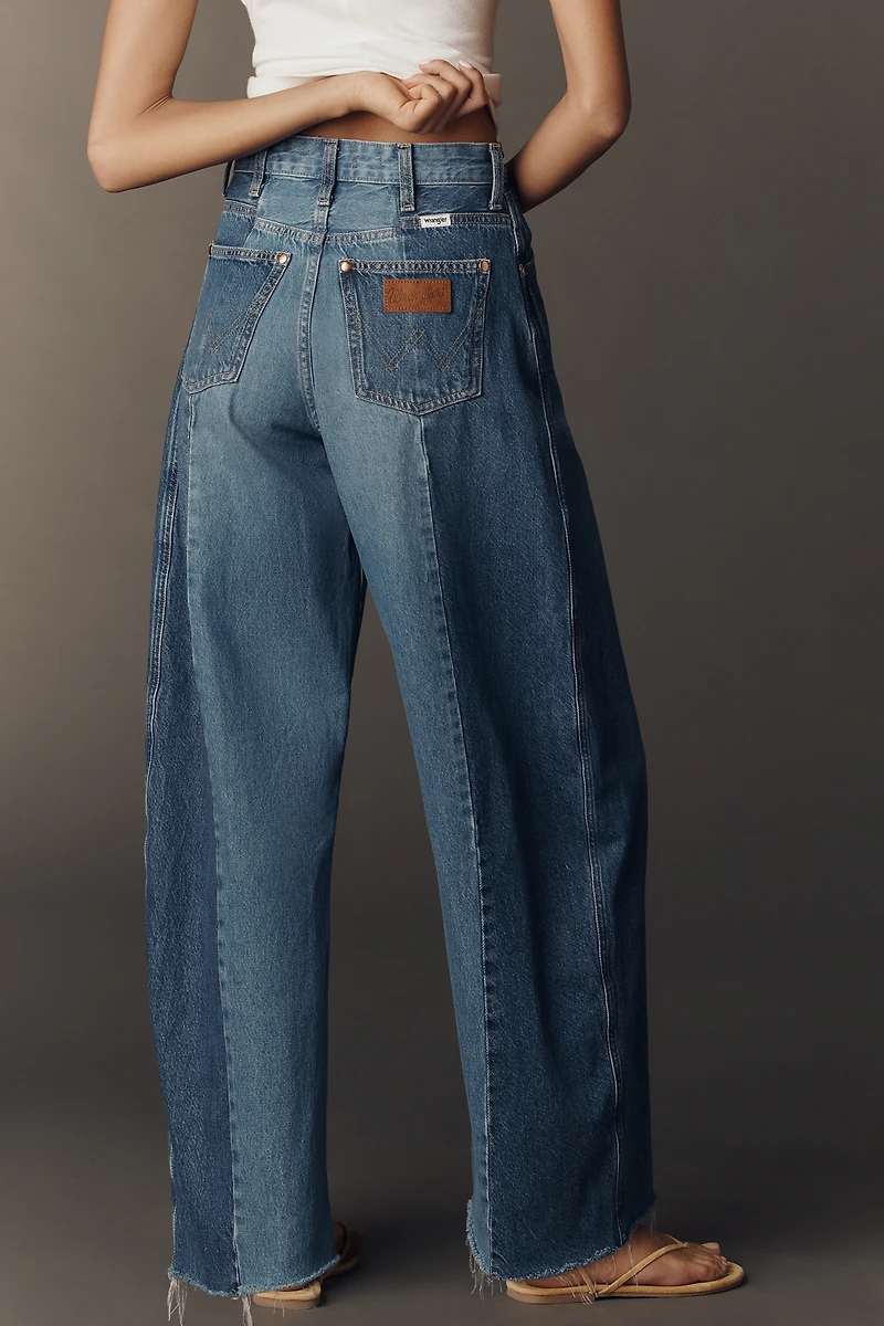 Wrangler Cowboy High-Rise Barrel Jeans